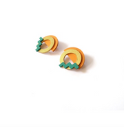 Showlove 'selflove' earrings / orange