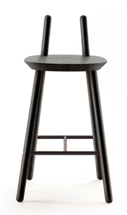 Naïve Semi Bar Chair- Black