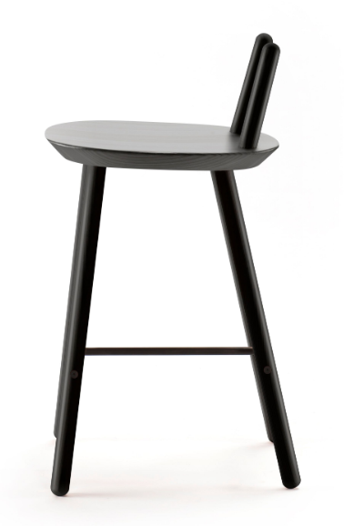 Naïve Semi Bar Chair- Black Objek Dart