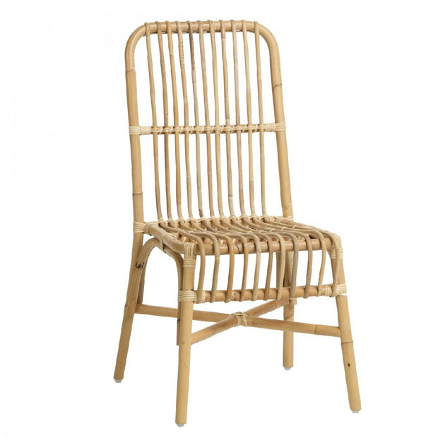 VALERIE Dining chair in NATURAL RATTAN CANE
