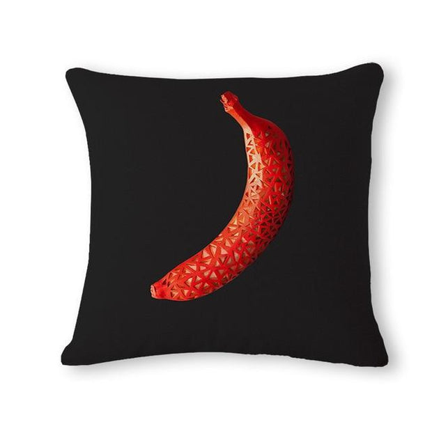 Red Banana Baby Throw Pillow Case