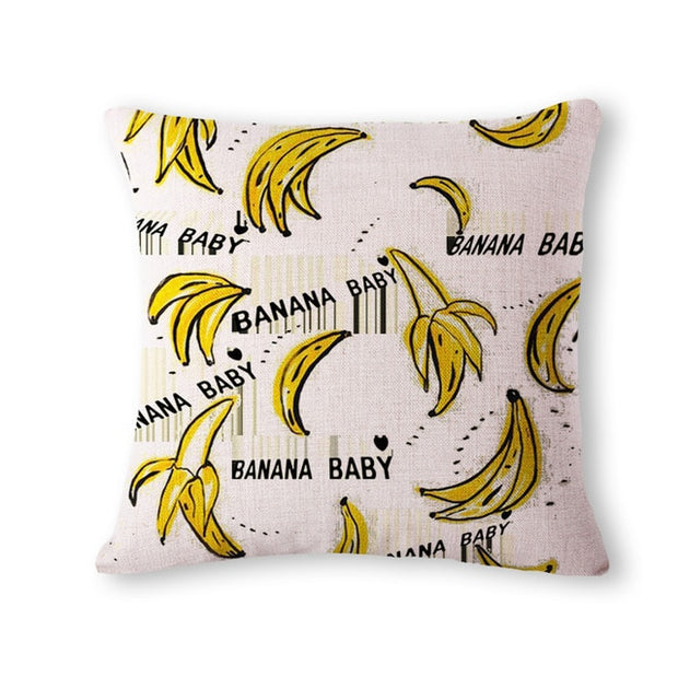 Go Bananas Collection Throw Pillow Case No. 7