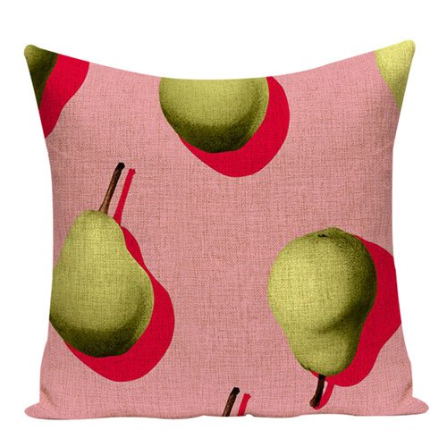 Summer Pears OD Exclusive Throw Pillow Case