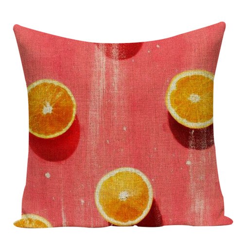 Summer Oranges OD Exclusive Throw Pillow Case